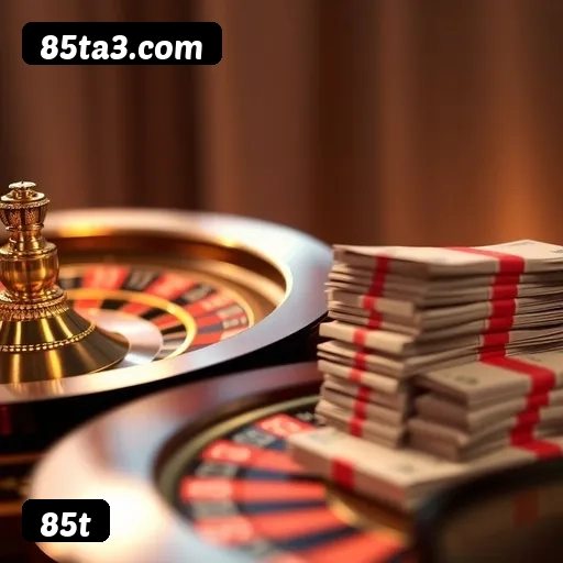 85t bônus R$5.000 + 500 giros - Rollover 35x, prazo 30 dias, 38% taxa conversão